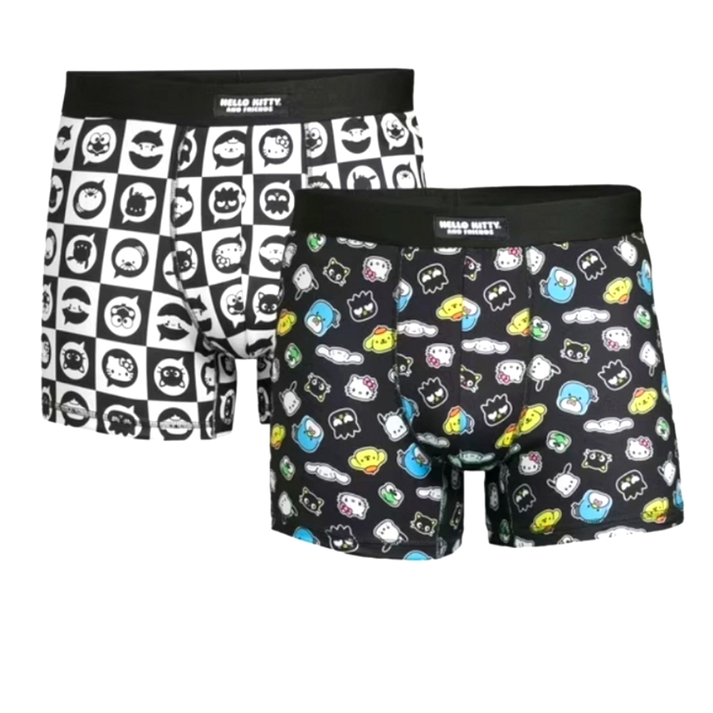 Hello Kitty Men's Boxer Briefs 2 Pack- 2XL